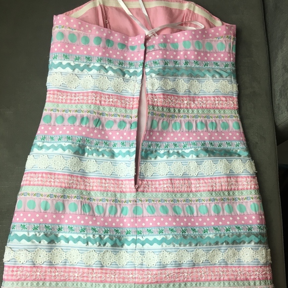 CLASSIC LILLY PULITZER RIBBON DRESS 4 - Picture 6 of 6